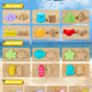 Beach Toys For Toddlers 1-3, Beach Toy Sand Toy For Kids Ages 4-8, 2 Collapsible Sand Bucket And Shovels, Mesh Bag, Sand Castle