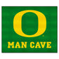 FANMATS 14690 Oregon Ducks Man Cave Tailgater Rug - 5ft. x 6ft. Sports Fan Area Rug, Home Decor Rug and Tailgating Mat