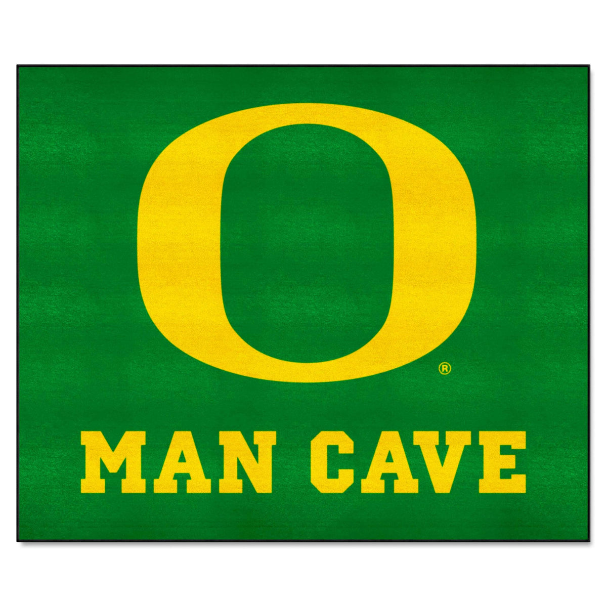 FANMATS 14690 Oregon Ducks Man Cave Tailgater Rug - 5ft. x 6ft. Sports Fan Area Rug, Home Decor Rug and Tailgating Mat