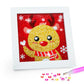 Yohuu 5D Diamond Art Kit For Kids 7.1''X7.1'' With Wooden Frame Arts And Crafts For Kids Ages 6-8-10-12 Easy To Diy Mosaic Gem D