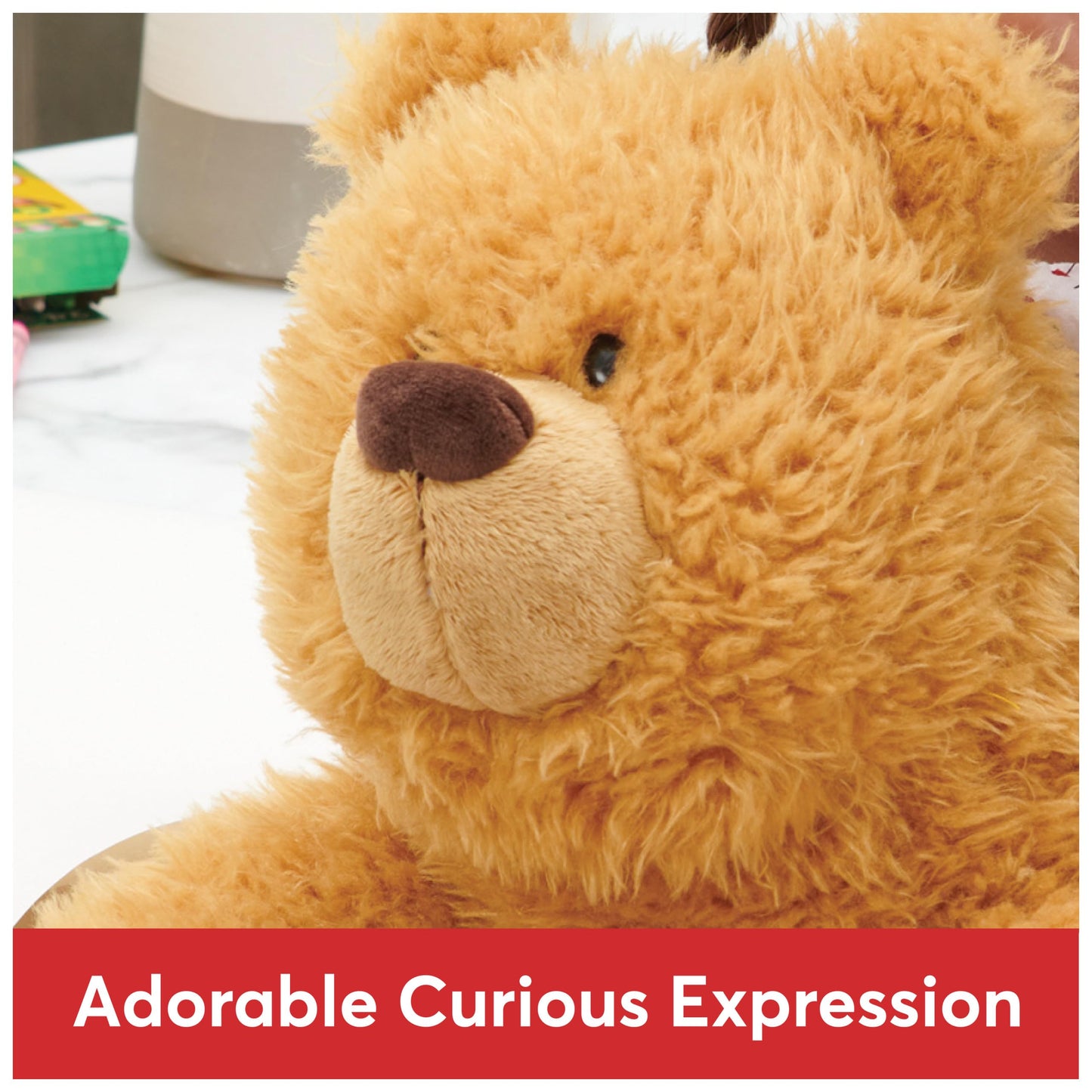 GUND Growler Teddy Bear Plush Stuffed Animal, 11 Inch Classic Brown Bear, Soft Plush Material, Model 6063137
