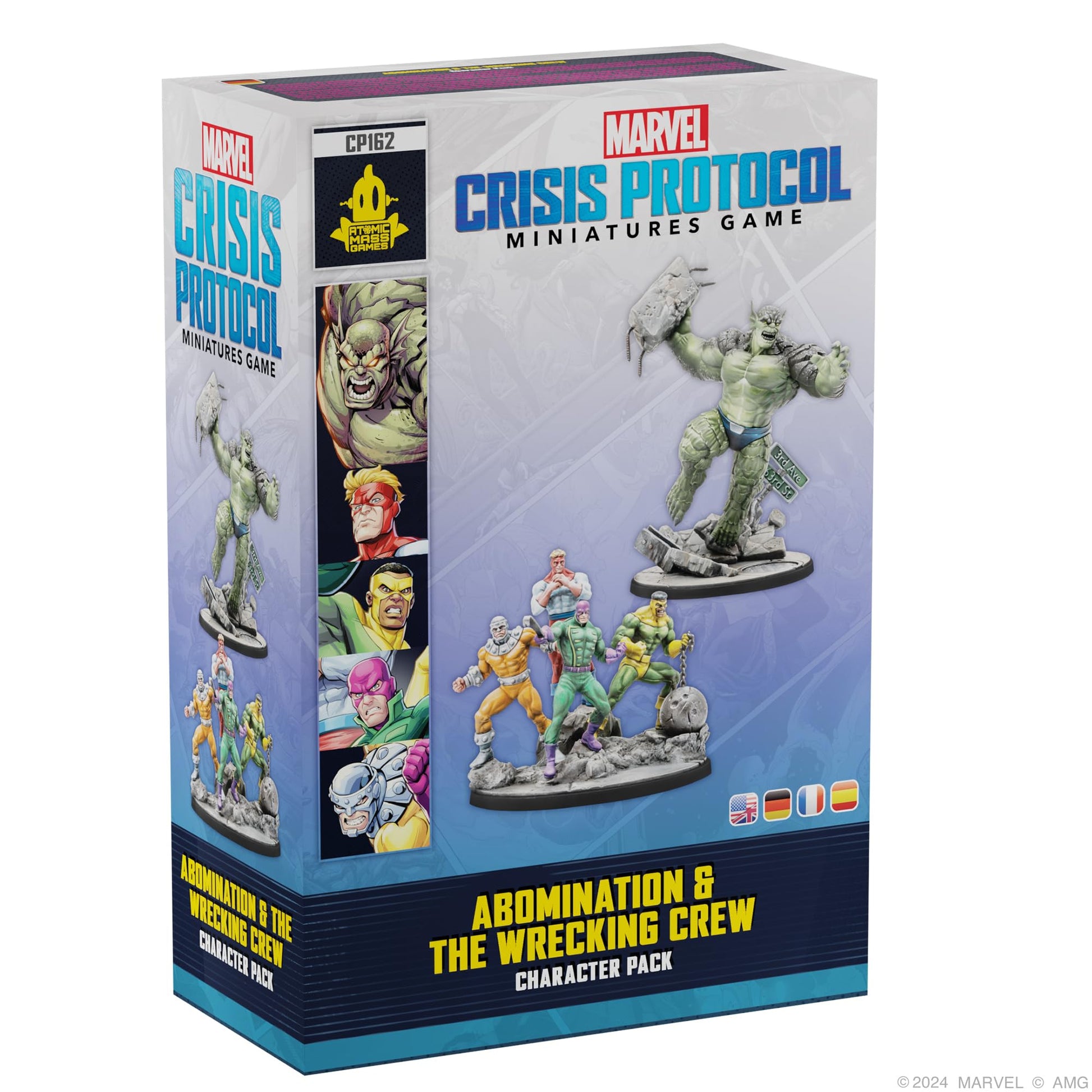 Atomic Mass Games Marvel: Crisis Protocol Abomination & Wrecking Crew Character Pack - Criminal Syndicate Expansion, Tabletop Su