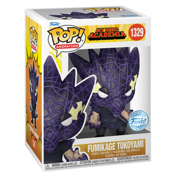 Funko Pop! Animation: My Hero Academia - Fumikage Tokoyami Special Edition Multicolor limited availability Vinyl Figure #1329