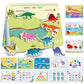 Freebear Busy Book For Toddlers Preschool Learning Activities Resources Autism Sensory Toys Montessori Toys For 2-3 Year Old,Travel Toys, Gifts For Girls And Boys 4 5 6 Years (Dinosaur World)