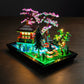 Brickbling Led Light Compatible With Lego Tranquil Garden 10315 Building Set (Model Not Included), Remote Control Version Lighting Compatible With Lego Zen Garden