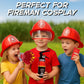 Liberty Imports Firefighter Costume Set for Kids, 3-6 Years, Red, Includes Helmet and Tools, Model 5022