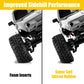 INJORA 1.0 Silicone Rubber Inserts and S5 Rock Crawling Tires for TRX4M SCX24 1/18 1/24 RC Crawler Car Upgrade