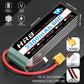 HRB 2 Packs 4S 3300mAh 14.8V Lipo RC Battery 60C with XT60 Plug for RC Airplane, Helicopter, Car, Truck,