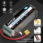 HRB 2packs 6S 22.2V 3300mAh 60C XT60 RC Lipo Battery Compatible with RC Helicopter Airplane Car Boat Truck