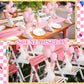 Poen Silly Goose Birthday Party Decorations - 5" x 6" Pink Paper Pinatas, Baby Shower Photo Props, First Birthday Supplies