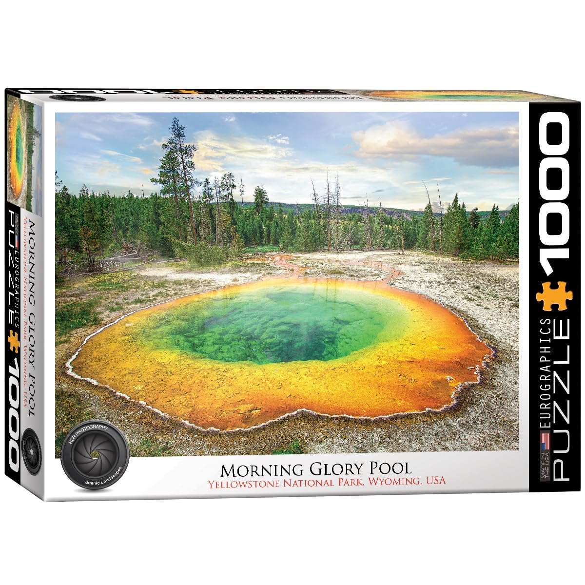 Morning Glory Pool 1000-Piece Puzzle