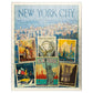 MyPuzzle New York City: Multi-Image Collage Print, Vintage Poster - Premium 100 Piece Jigsaw Puzzle for Adults