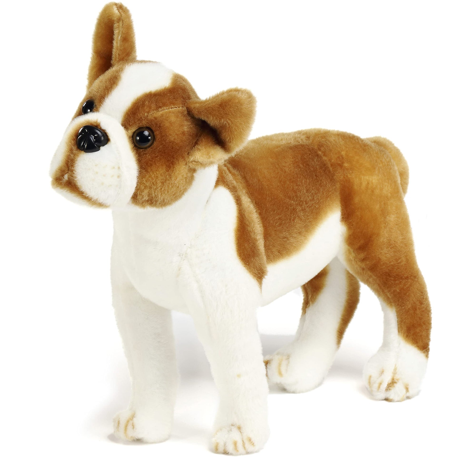 Tigerhart Bobby The Boston Terrier Boxer - 14.5 Inch Large Dog Stuffed Animal Plush