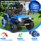 Hikole 24 Volt Ride On Toys For Boys, Power Wheels With Remote Control, 2  100W Motors, Shock Springs, Fast/Slow Speeds, Driving