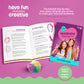 Pretty Me Headband Making Kit - DIY Fashion Accessories for Girls Ages 5-12 - Multicolor Plastic Small Size