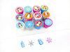 TINYMILLS 12 Pcs Penguin Stamp Kit for Kids Self Inking Stamps Gift Winter Party Favor Bag Stuffer Teacher Stamps
