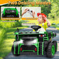 Joyracer 24V 2 Seater Ride On Dump Truck, Kids Electric Car W/2X200W Powerful Motors, Ride On Construction Vehicles W/Electric D