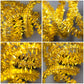 Waycreat 200 Pieces Pipe Cleaners Gold Chenille Stem for DIY Art Craft Decorations (6mm x 12 Inch)