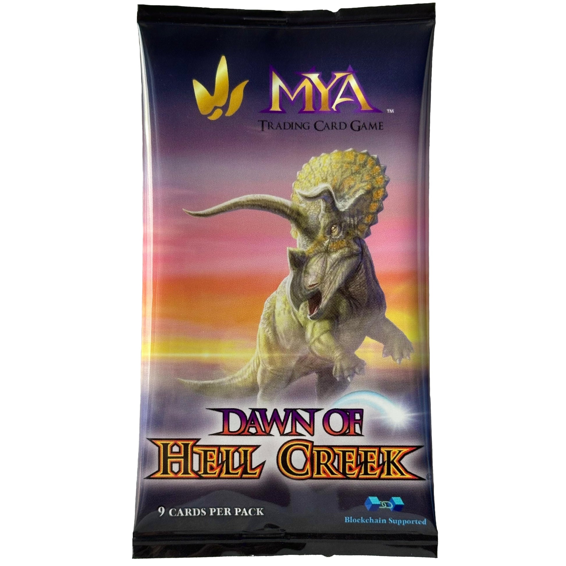 Mya Trading Card Game Dawn Of Hell Creek Booster Pack
