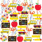 KatchOn, Hanging Swirls for Back to School Decorations - Pack of 46 | Back to School Hanging Decorations | Back to School Party 