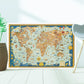 Puzzles For Adults 1000 Pieces, Momibook Jigsaw Puzzles Of World Map, Painting Image 75X50Cm(29.5''X19.7'') Toys & Game Puzzle,