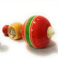 Crafts India Handcrafted channapatna Wooden Spinner Tops/Toys Combo 3 pcs