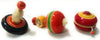Crafts India Handcrafted channapatna Wooden Spinner Tops/Toys Combo 3 pcs