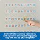 Learning Resources Magnetic Number Line 1-100, 20 Magnets, Classroom Accessories, Teacher Aids, Sets Of 5 Magnets