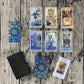 Sunhhx Tarot Cards, 78 Rainbow Tarot Cards Deck, Pvc Waterproof Wrinkle Resistant Luxury Holographic Tarot Deck With Guidebook F