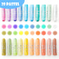 Shuttle Art Tempera Paint Sticks, 20 Pastel Colors, Quick Drying Solid Paint for Kids, 1 Count (Pack of 20)
