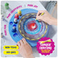 Dan&Darci Paint Spin Art Machine Kit - Arts & Crafts for Kids Ages 6-9 - Multi-Color Painting Spinner Toys - Great Birthday Gift Idea