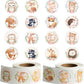 W1Cwey Animals Sticker (Forest Friends)