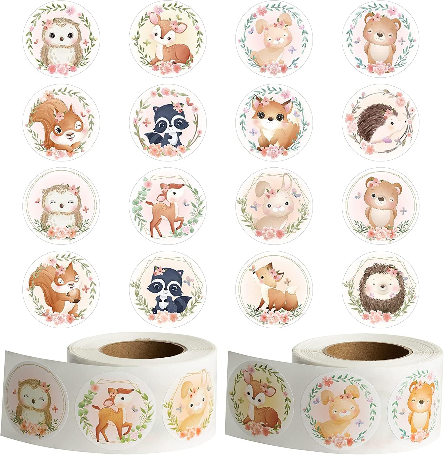 W1Cwey Animals Sticker (Forest Friends)