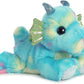 Aurora® Vibrant Bright Fancies™ Sprinkles Dragon™ Stuffed Animal - Eye-Catching Fun - Delightful Cuddles - Blue 7 Inches
