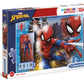 Clementoni - 27118 - Supercolor Puzzle For Children-Spider Man-104 Pieces