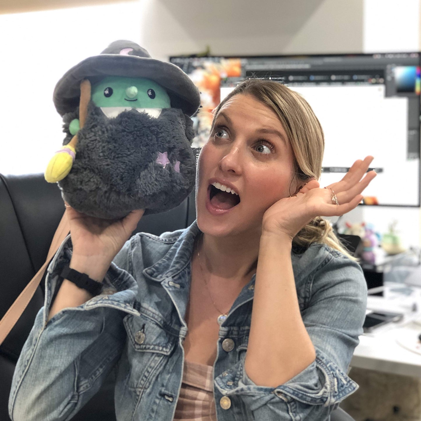 Squishable / Mini Witch 7' Plush