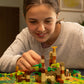 Bezzerwizzer Monkey Palace Lego Board Game - Fun Family Game for 2-4 Players, Ages 10+, Multicolor, 45 Min Playtime, Model DOT10000