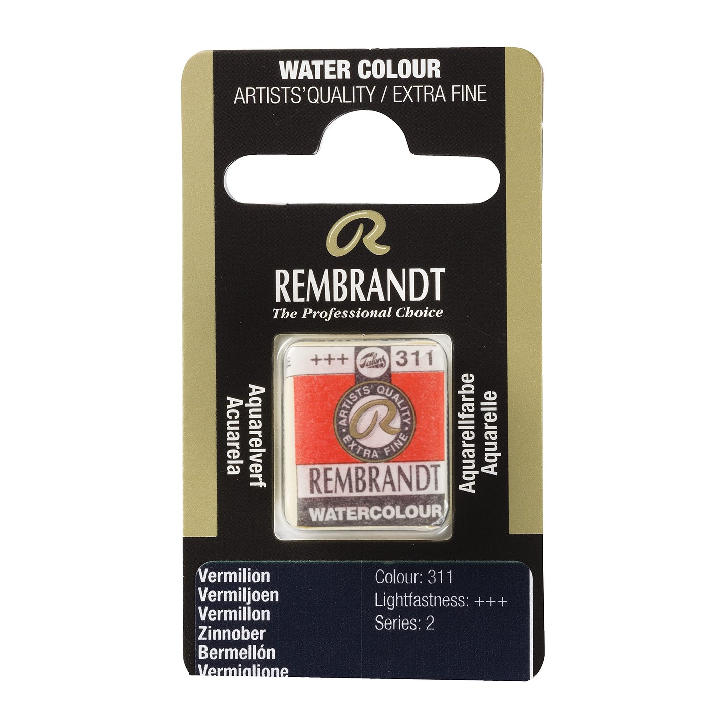 Rembrandt Watercolour Pan Vermilion 311 (05863111)