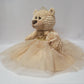 Kinnex Collections Since 1997 20' Quince Anos Quinceanera Last Doll Teddy Bear With Dress (Centerpiece) ~ B16632-34 (Champane)