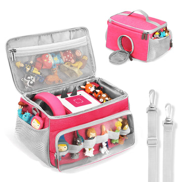 Portable Carrying Case Compatible With Toniebox Starter Set And Tonies Figurines, Storage Musical Toy Carrying Bag For Toniebox