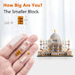 Cozymass 3950Pcs Architecture And Collection Micro Building Blocks Set Taj Mahal Modle Kit Toy Present For Adults And Kids Ages