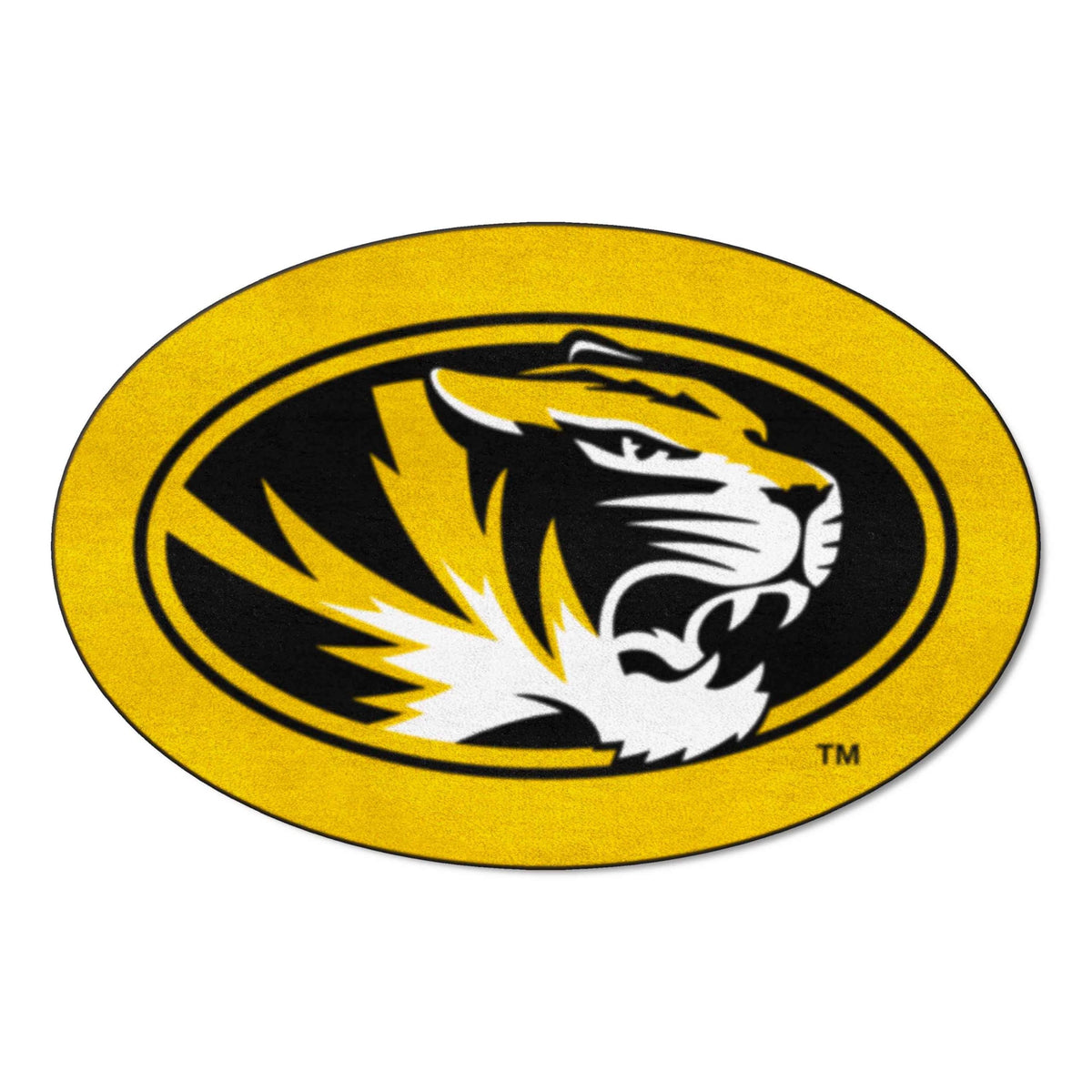 Fanmats 8327 University of Missouri Tigers Nylon Mascot Shaped Rug