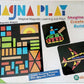 Bhavik Traders Magna Play Set 4 | for Kids Above 5 Ys, Multi
