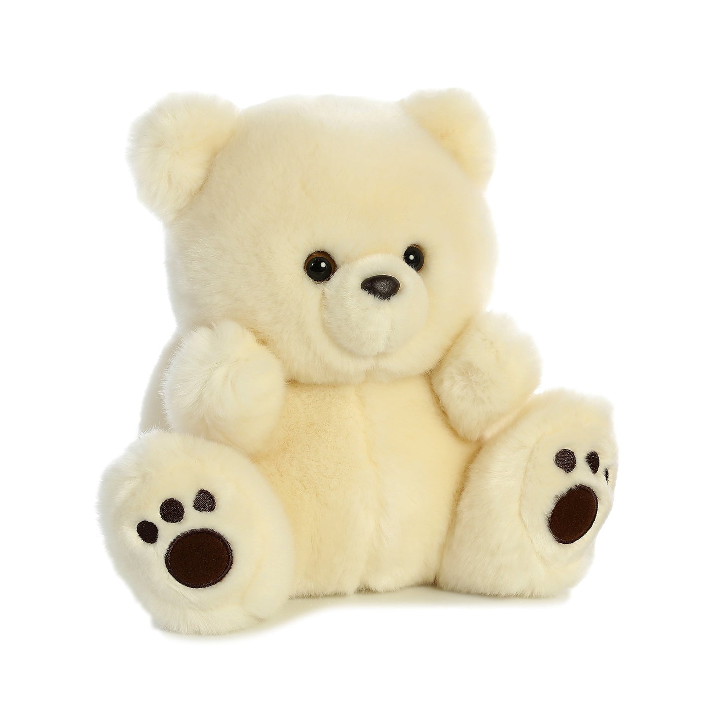 Aurora Luvi Polar Bear Plush Toy - Soft White Plush, Model 01747