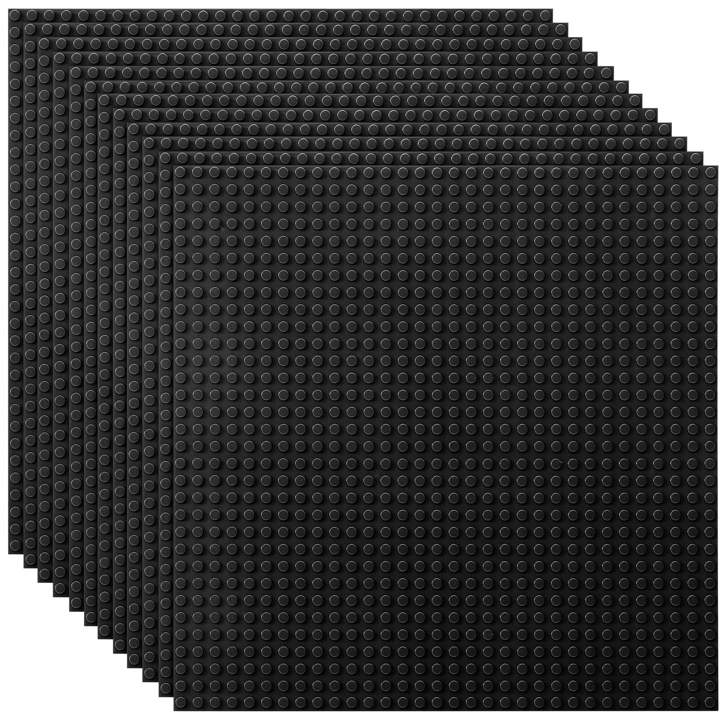 Lekebaby Classic Baseplates Building Base Plates For Building Bricks 100% Compatible With Major Brands-Baseplates 10'' X 10'', P