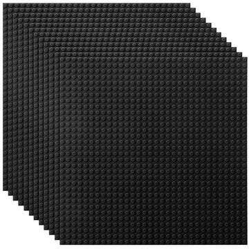 Lekebaby Classic Baseplates Building Base Plates For Building Bricks 100% Compatible With Major Brands-Baseplates 10'' X 10'', P
