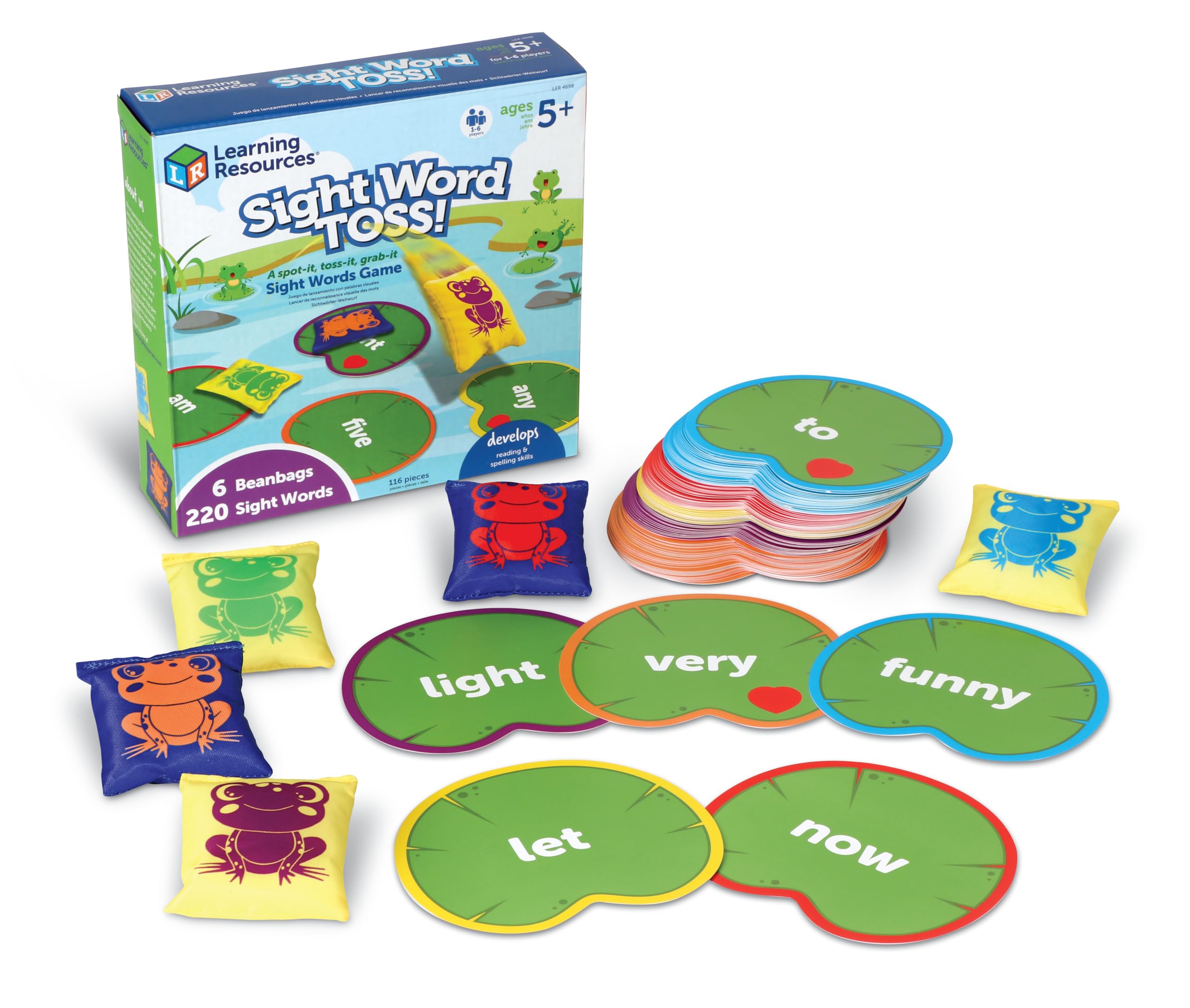 Sight Words Toss Game – Toytooth