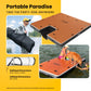 Dok Party-Dok Inflatable Dock Platform: Safe & Easy Water Access; Floating Non-Slip Eva Foam With Water Ramp For Pool, Dock, & L