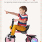 besrey Colorful Lighting Toddler Tricycle for Ages 18 Months to 5 Years, Toddler Bike with Bell, Kids Tricycle, Gift for 2-5 Yea