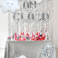 Laventy 43 Pcs Silver On Cloud 9 Balloons On Cloud 9 Birthday Decoration 9 Birthday Decoration Nine Years Old Birthday Balloon On Cloud 9 Party Supplies Cloud Balloon